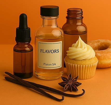 Αρώματα ζαχαροπλαστικής,τροφίμων,φαρμάκων