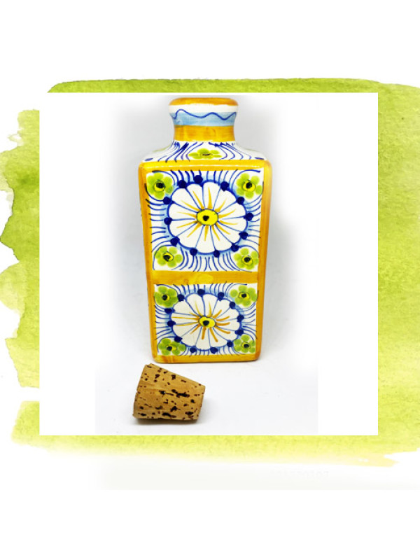 Χειροποίητο Κεραμικό βάζο ζωγραφισμένο