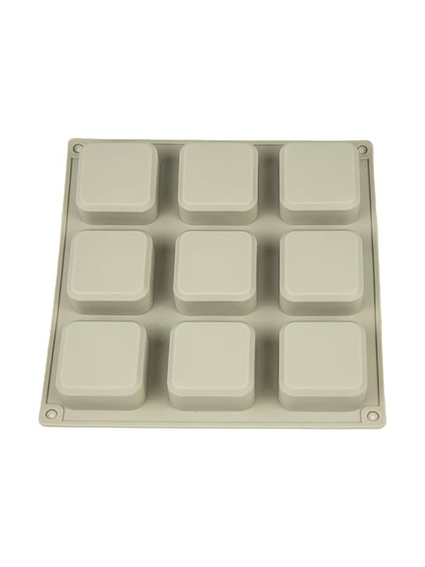 Silicone mold - cubes - 9pcs