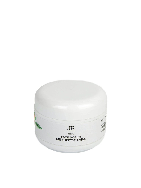 JR Face Scrub με κόκκους ελιάς 