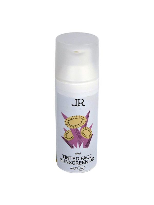 JR Αντηλιακή προσώπου με δείκτη SPF 30 με χρώμα (DD Cover)